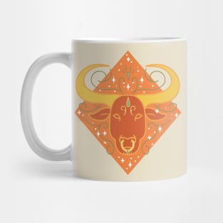 Taurus Bull (Orange) Mug